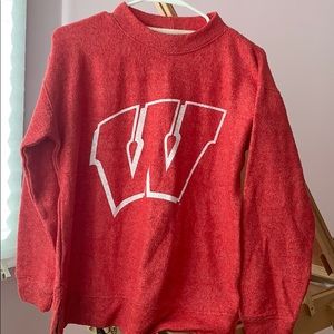 Wisconsin Crew neck with high neck